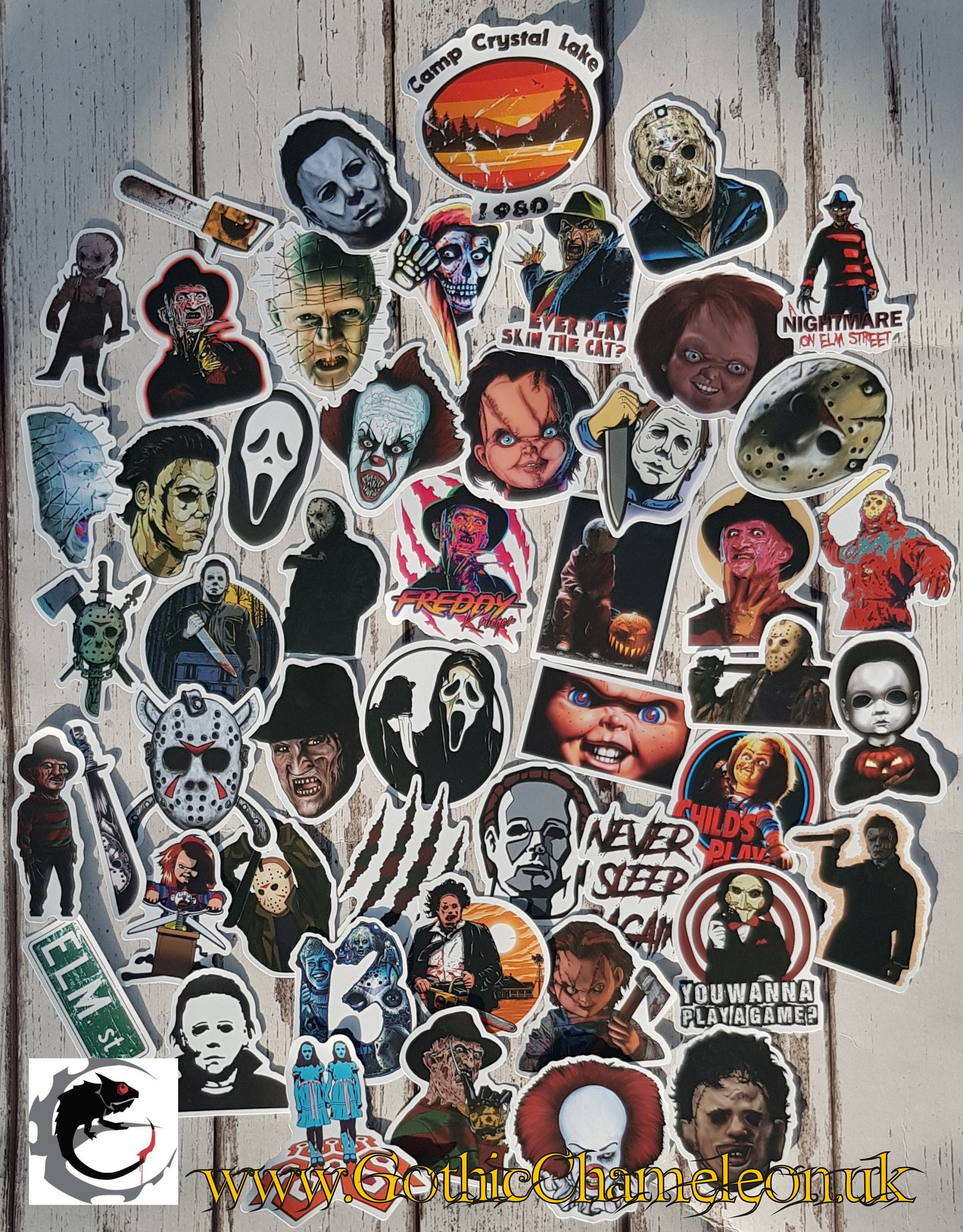 Mix Lucky Dip Stickers Horror Movies Gothic Horror Style - Etsy UK Mix Lucky Dip Stickers Horror Movies Gothic Horror Style - Etsy UK