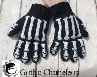 Wybie Gloves Hand Knitted Made To Order Unisex Adult & Child Sizes