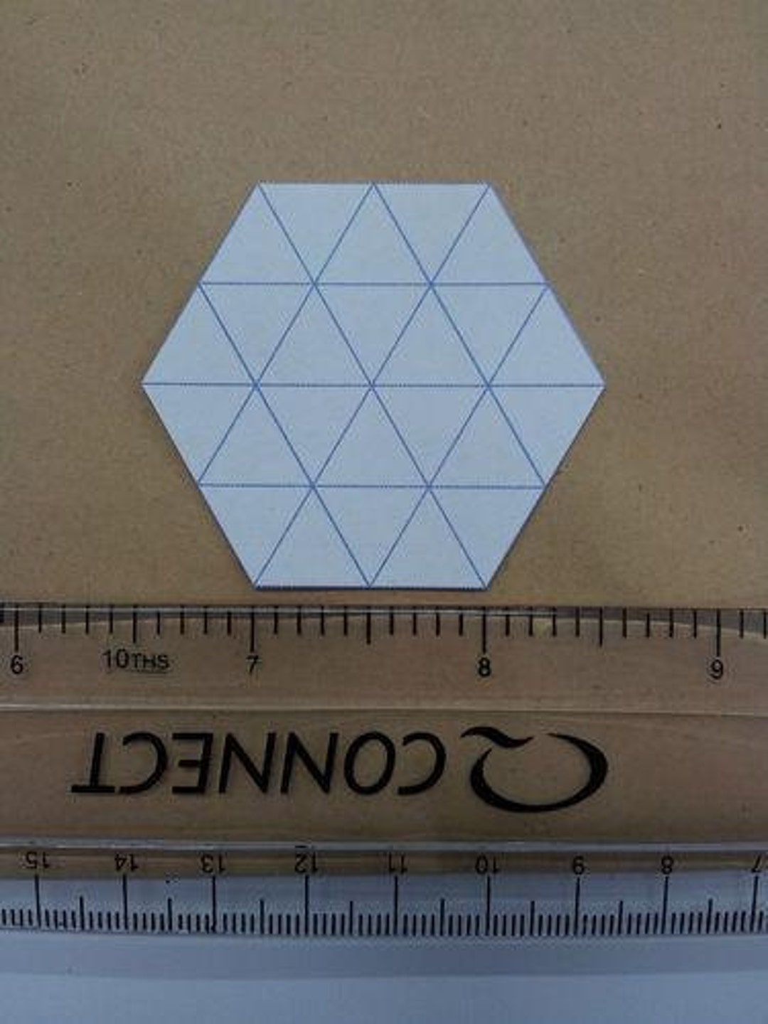 100 Hexagon Patchwork Paper Templates Inches Etsy