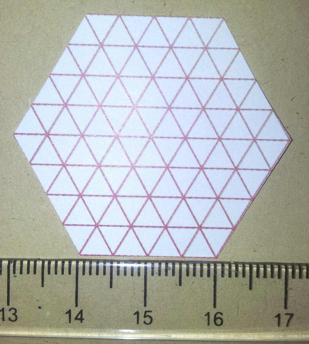 100 Hexagon Patchwork Paper Templates Size 2 Cm Etsy