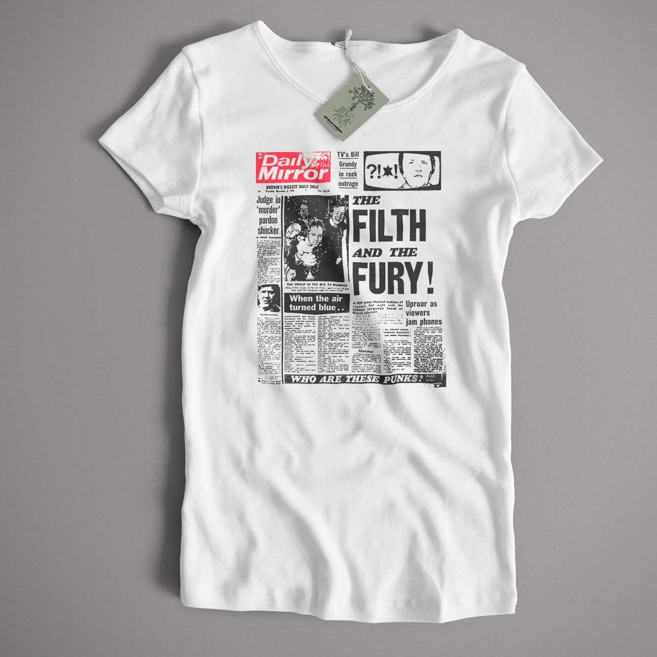the filth and the fury t shirt