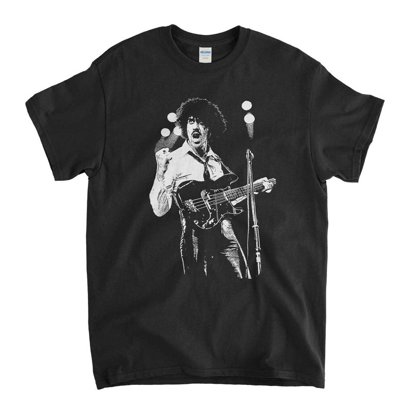 Phil Lynott On Stage With Thin Lizzy T shirt Small-5XL and | Etsy