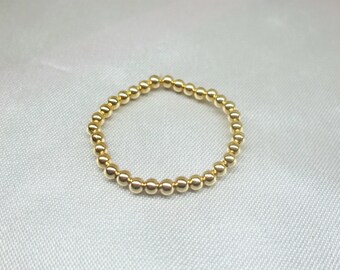 Solid 14kt Gold Toe Ring Little Toe Ring Big Toe Ring 14kt White Gold or Yellow Gold Stackable Toe Ring Real Gold Toe Ring  Buy3+Get1 Free