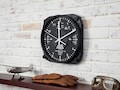 Airplane altimeter wall clock | Pilot gifts | Aviation Wall decor for flight simulator Cessna 172, Boeing 737, Airbus | Airline cockpit art product logo