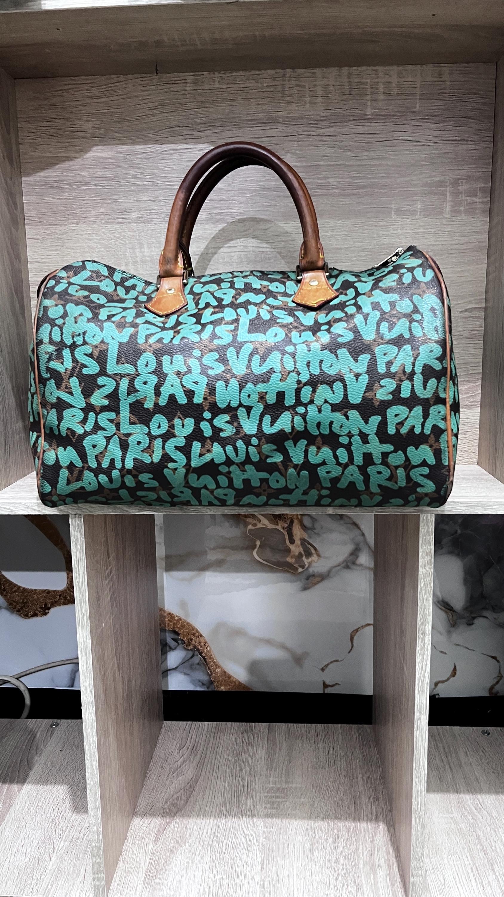 Louis Vuitton グラフィティ ハンドバッグ Louis Vuitton Graffiti Handbag - Etsy