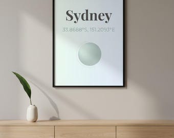 Sydney Print, Modern Abstract Wall Art, Architectural Geometric Print, Neutral Minimalist Poster, Office Decor, Digital Download