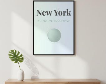 New York Print, Modern Abstract Wall Art, Architectural Geometric Print, Neutral Minimalist Poster, Office Decor, Digital Download