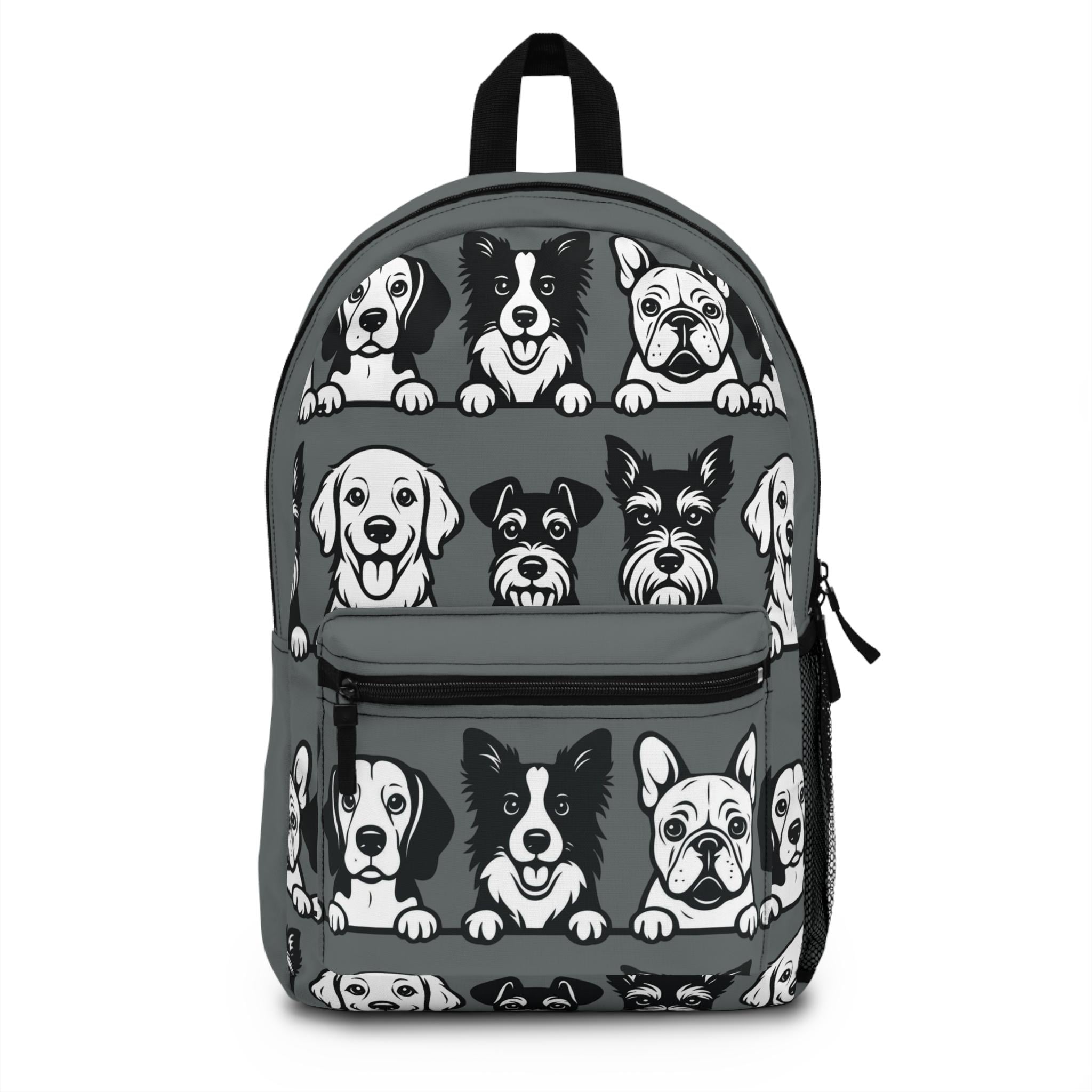 Discover Dog Faces Backpack, Kids School Bag