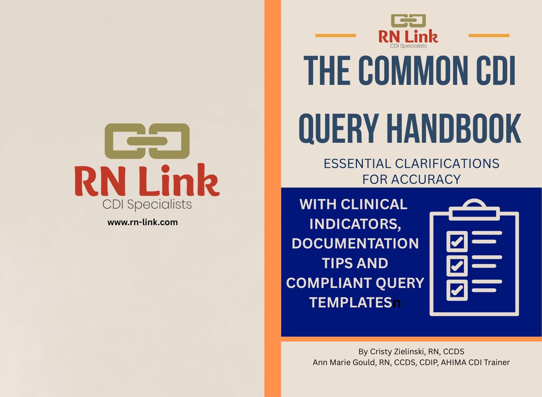 Cdi Program Query The Common CDI Query Handbook - Etsy