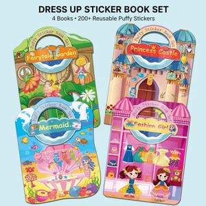 fairy fashion dress up book Fairies Sticker Doll Dress-Up Book – Peter Pauper Press main image 1
