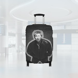 BTS RM Luggage Cover, Namjoon Arirang Era Suitcase Sleeve, Bangtan Army Travel Gift, Kpop Airport Vacation Case Protector
