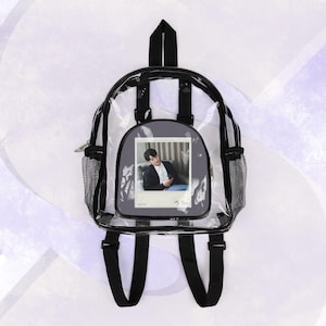 cute black mini bts jungkook backpack Jungkook Backpack