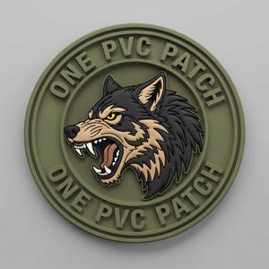 Custom PVC Patch, Tactical Gear Morale Patch, Jacket Velcro Accessory