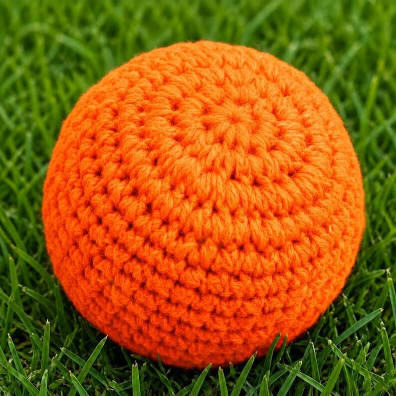 orange hacky sack
