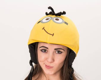 Minion Ski Helmet Cover Snowboard 