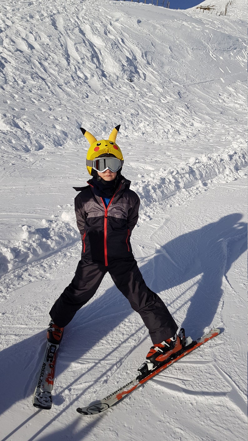 PIKACHU pokemon ski helmet cover UNI size cycling helmet Etsy