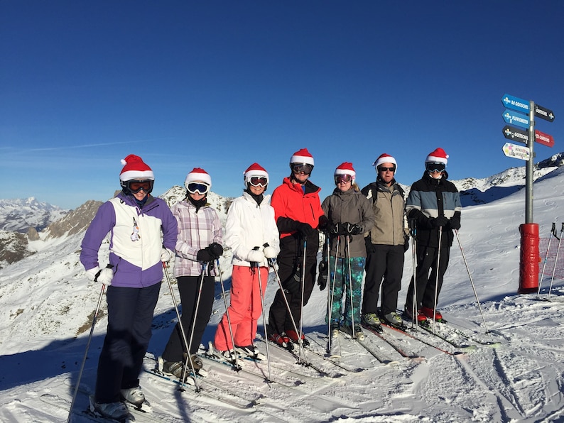 Santa Claus Ski Helmet Cover Snowboard Helmet Cover Etsy