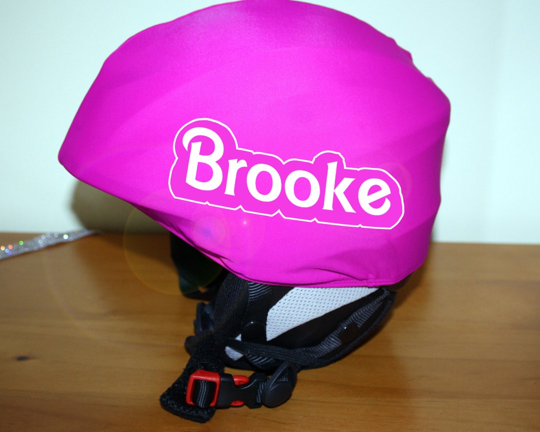 Custom Helmet Cover With Name for You And/or Your Little Girl Etsy