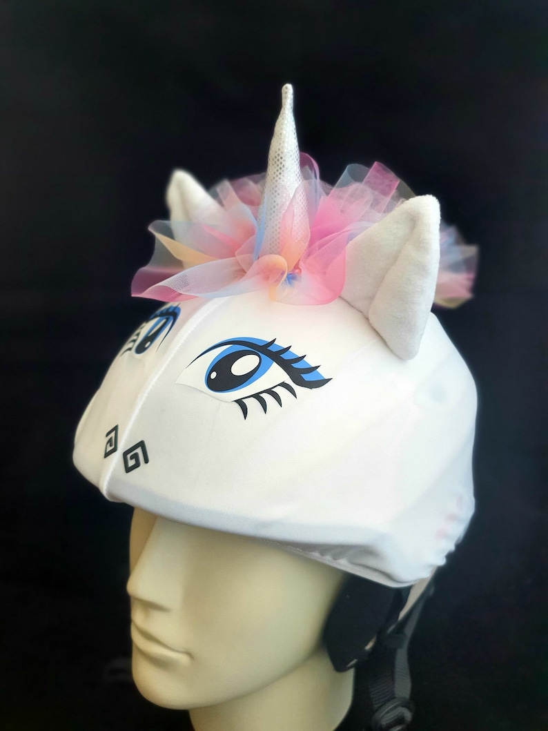 unicorn ski helmet
