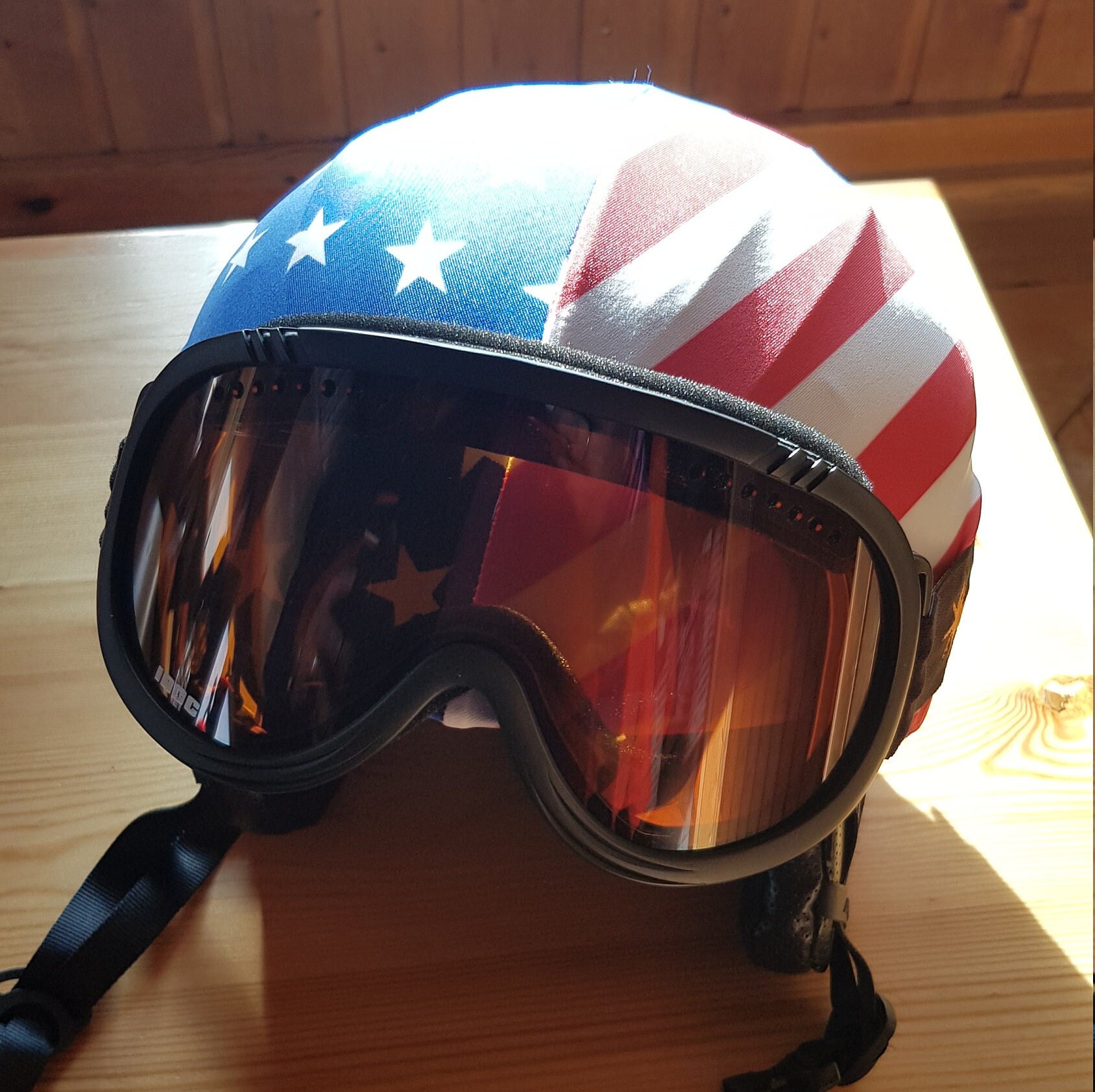 Custom Helmet Cover With Your Face on FRONT Couvre Casque Ski in Universal  Size, MORE COLORS Are Available 