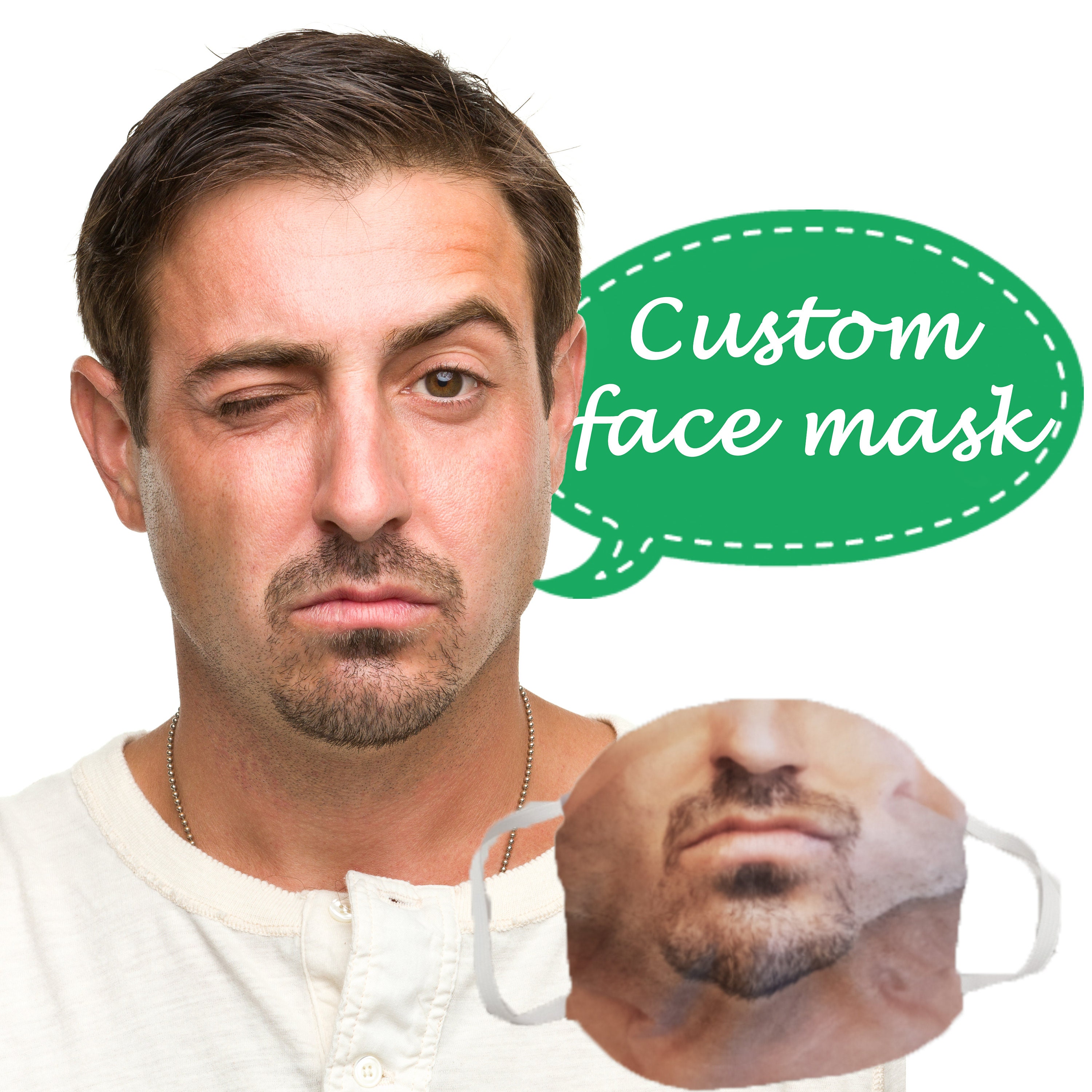 CUSTOM Face Mask With Your Face on It -  Canada