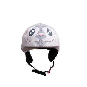 Seal ski helmet cover, snowboard helmet cover, bike cycling helmet cover, riding helmet cover