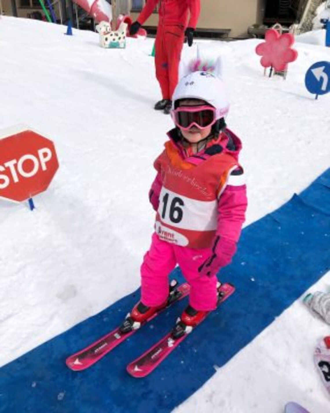 unicorn ski helmet cover