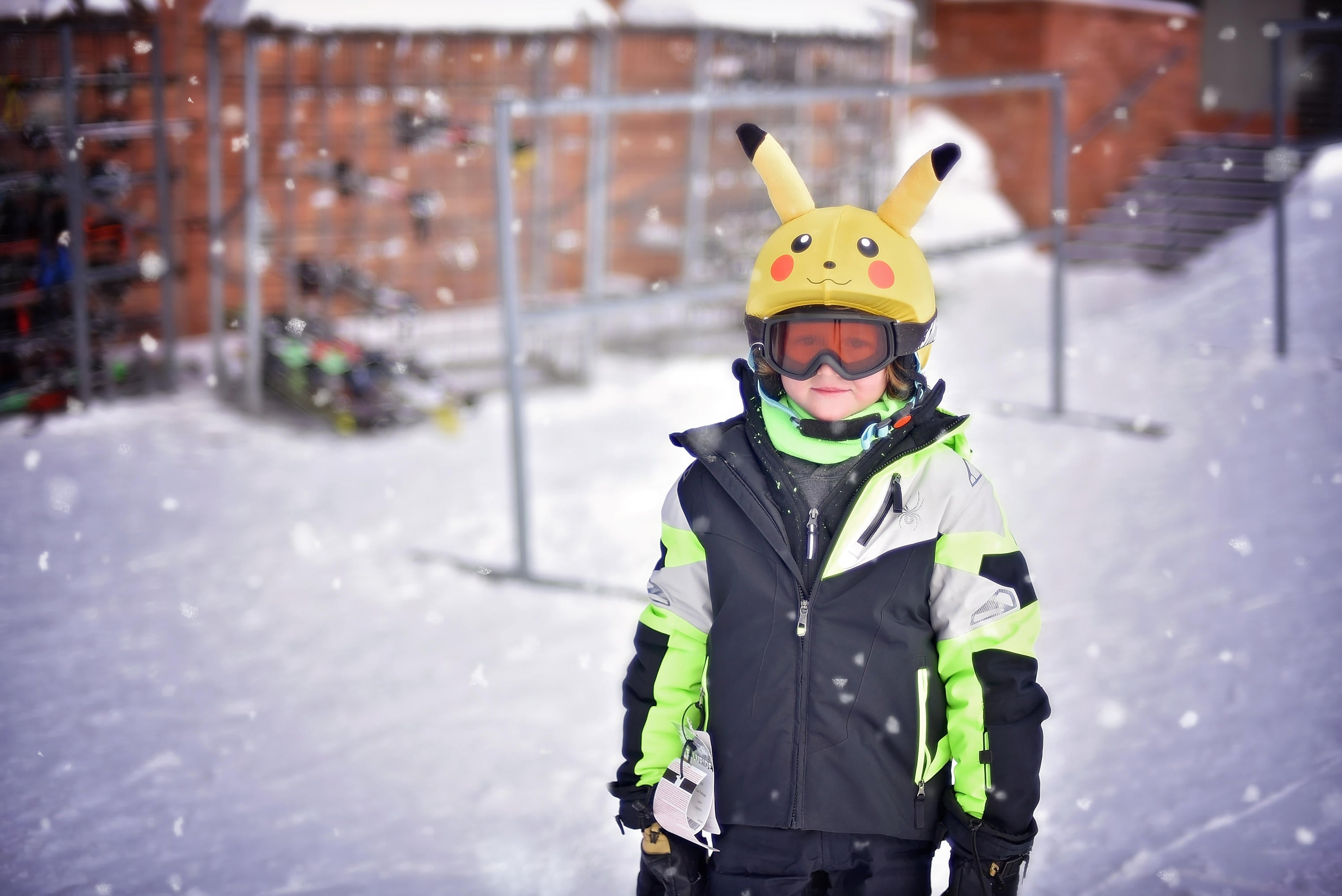 PIKACHU pokemon ski helmet cover UNI size cycling helmet Etsy