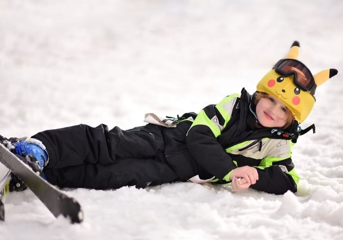 PIKACHU pokemon ski helmet cover Express shipping UNI size Etsy