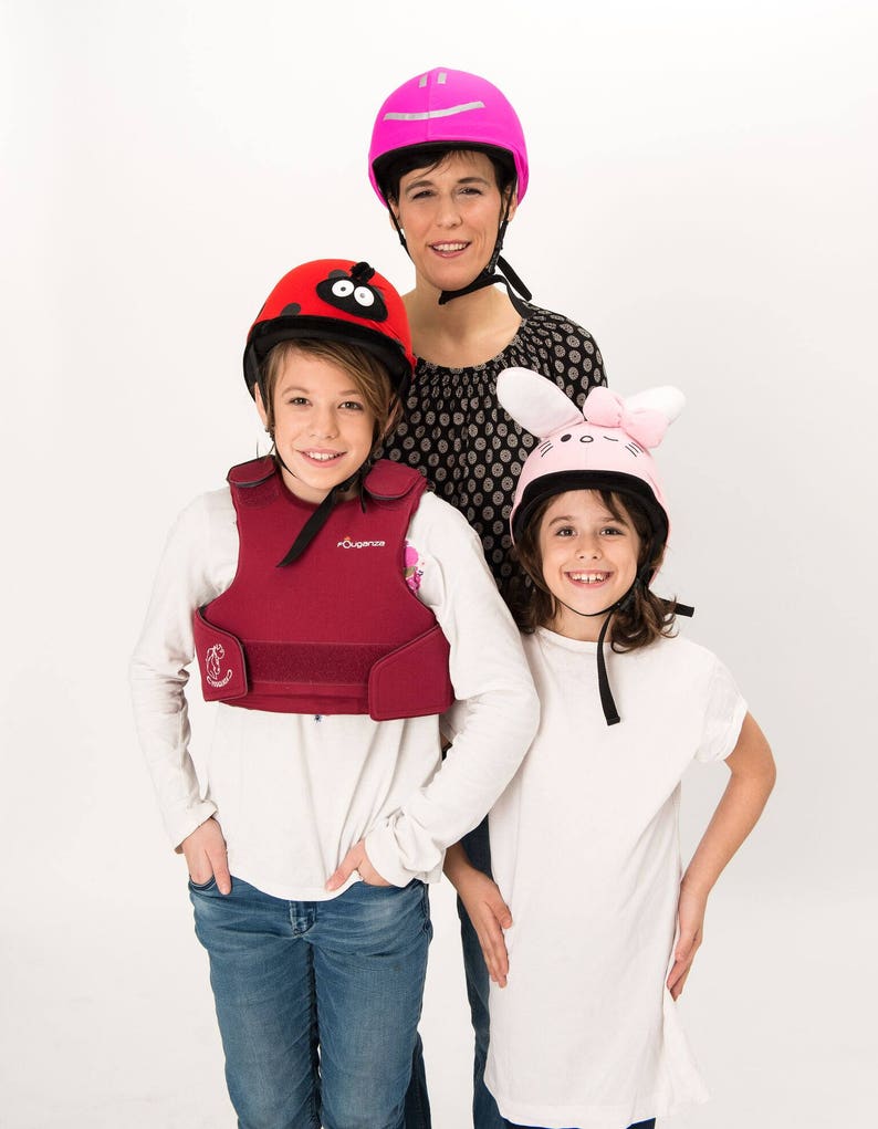 Kitty Bunny Kid Size Ski Helmet Cover Snowboard Helmet Cover Etsy