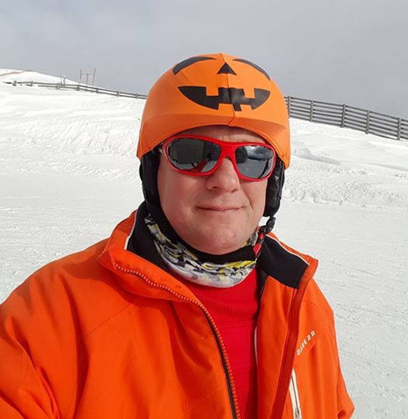 Halloween Helmet Cover Black Spooky Decor Gift for Him Etsy