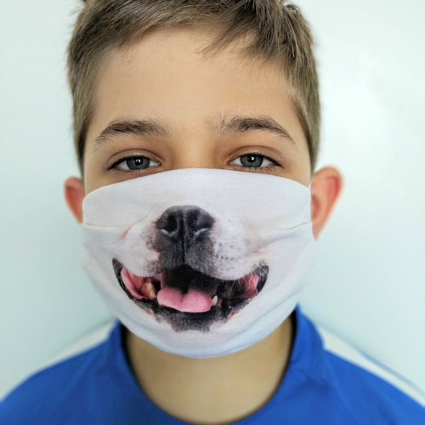 DOGGY Gesichtsmaske für Kinder, lustiges Geschenk für Kinder