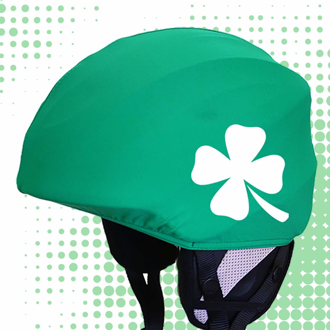 St. Patrick Day Ski Helmet Cover Gift for Bikers Cycling Etsy