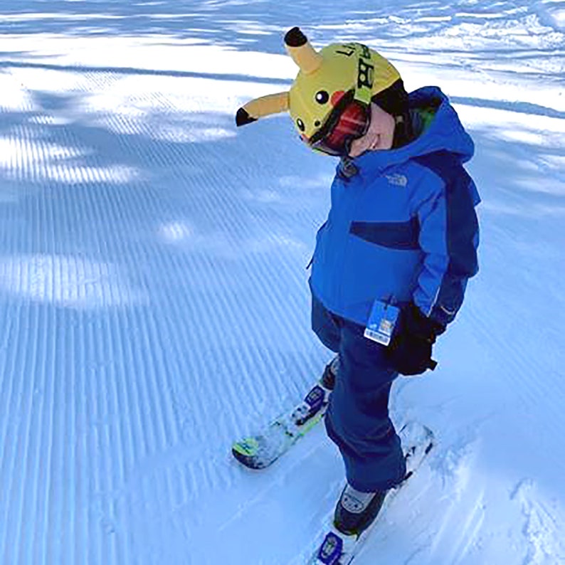 PIKACHU Pokemon Ski Helmet Cover Express Shipping UNI Size Etsy Australia