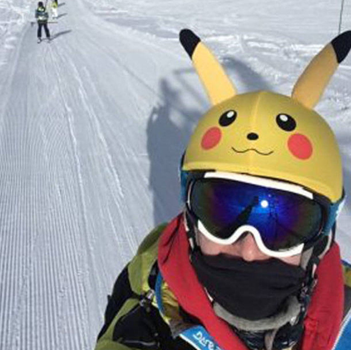 PIKACHU pokemon ski helmet cover UNI size cycling helmet Etsy