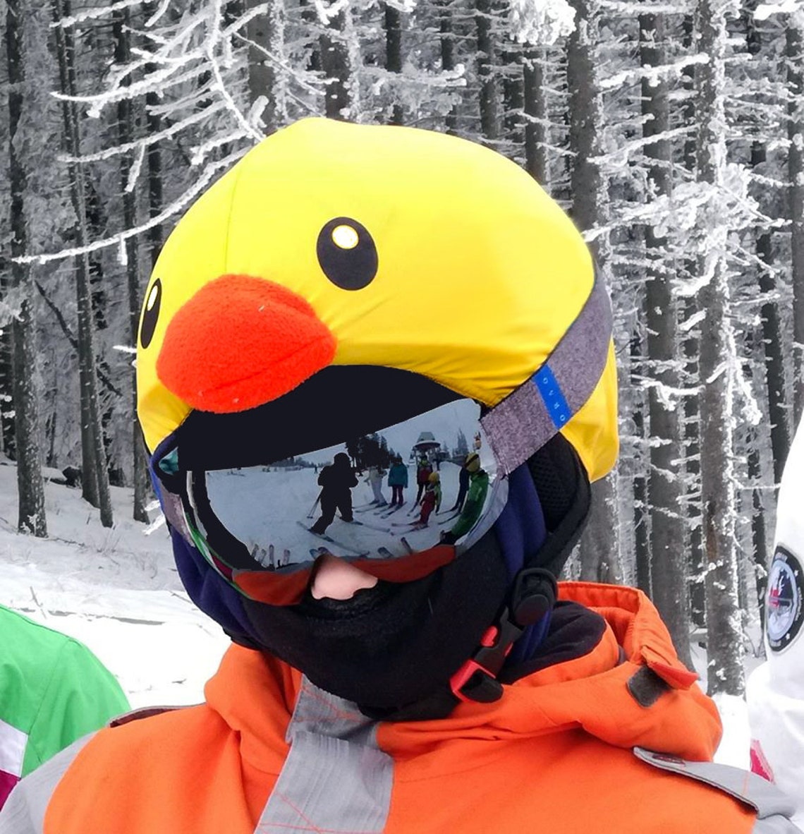 Duckling Evercover ski helmet cover snowboard helmet cover | Etsy