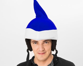Produktbild von Weihnachtsmann Motorradhelm Überzug Plüsch, Weihnachten