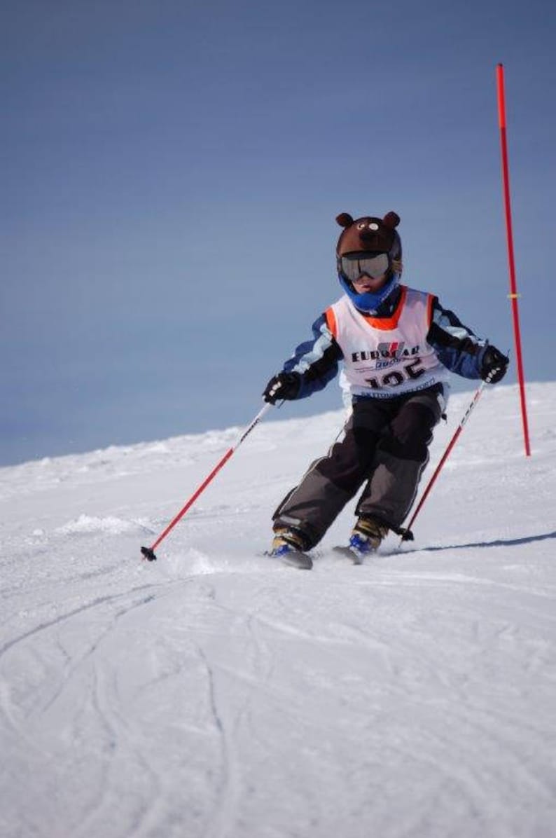 Teddy bear ski helmet cover snowboard gift couvre casque Etsy
