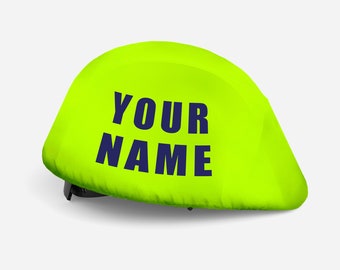 SAFETY WORK HELMET cover for your company, your employees and subcontractors working in the work area, with custom logo on both side