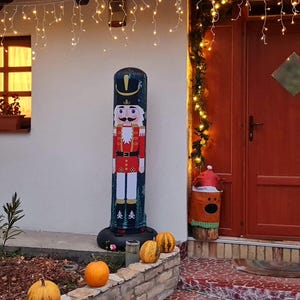 Christmas Nutcracker Cover – Festive Decoration for Anything, Available in Custom Sizes