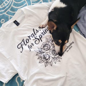 Florals for Spring? Groundbreaking | The Devil Wears Prada Heavy Cotton Graphic Tee Unisex image 7