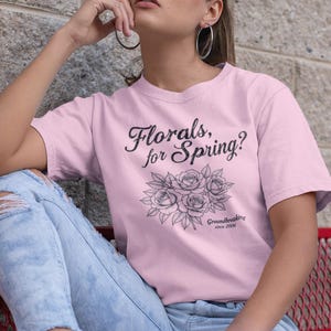 Florals for Spring? Groundbreaking | The Devil Wears Prada Heavy Cotton Graphic Tee Unisex image 2
