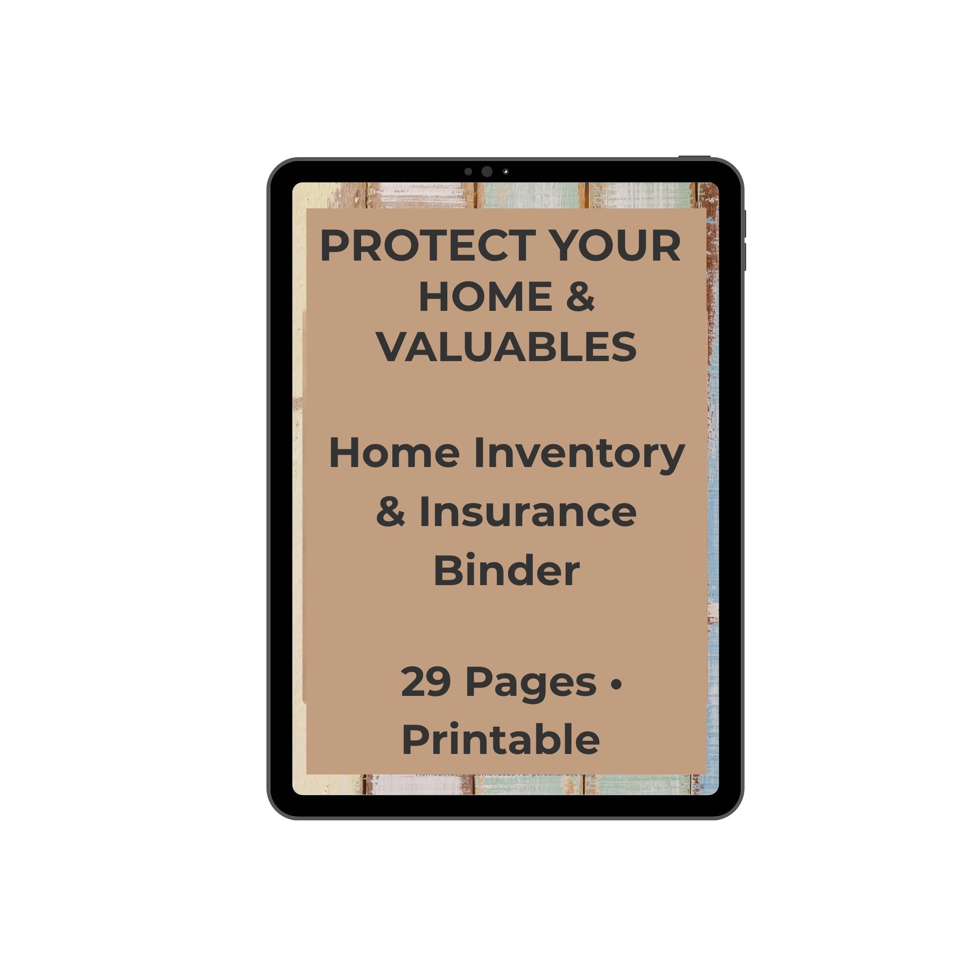 Insurance Binder Pdf - Etsy Insurance Binder Pdf - Etsy
