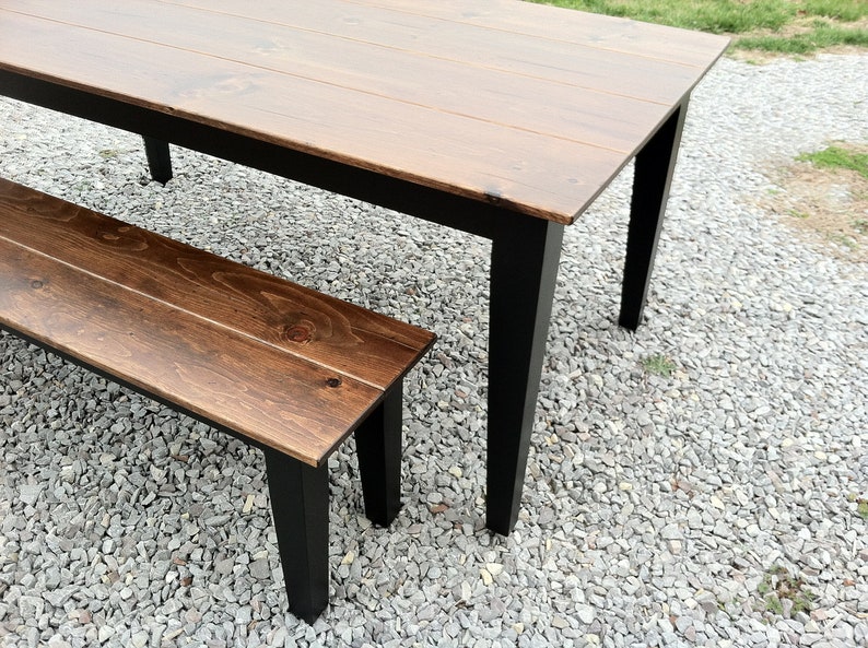 Farmhouse Style Table Etsy Farm Tables Farm Tables Rustic Etsy