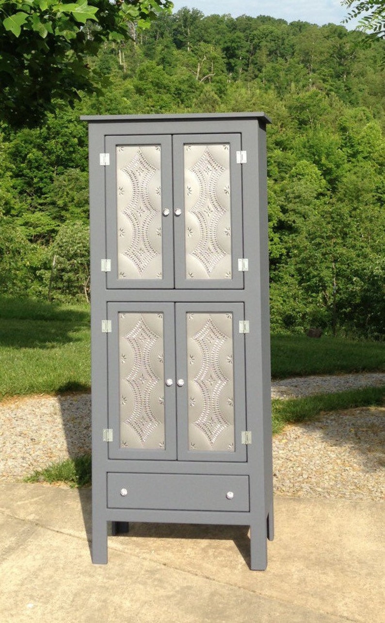 Sideboard Pie Safe Buffet Pantry Storage Storage Ideas Etsy