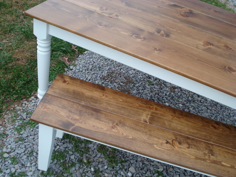 Rustic Farm Table Etsy Furniture Farm Tables on Etsy Etsy