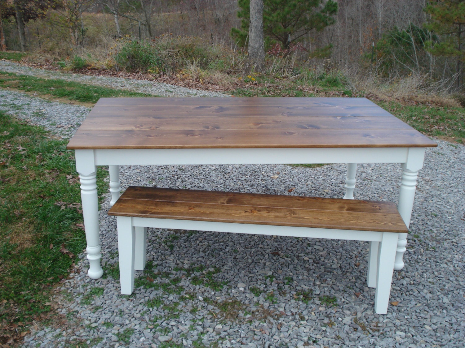 Rustic Farm Table Etsy Furniture Farm Tables on Etsy Etsy