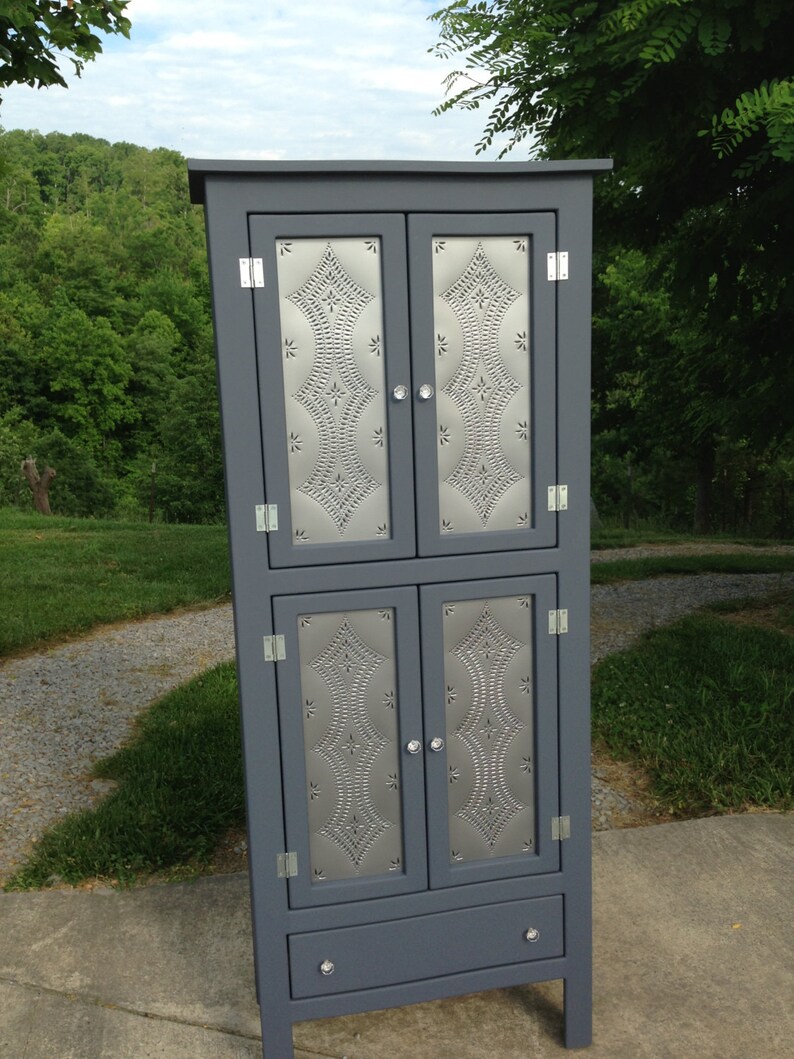 Sideboard Pie Safe Buffet Pantry Storage Storage Ideas Etsy