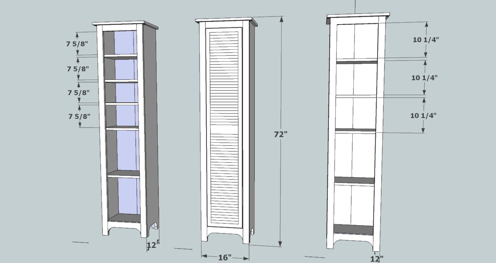 Linen Bathroom Storage Bedroom Storage Etsy