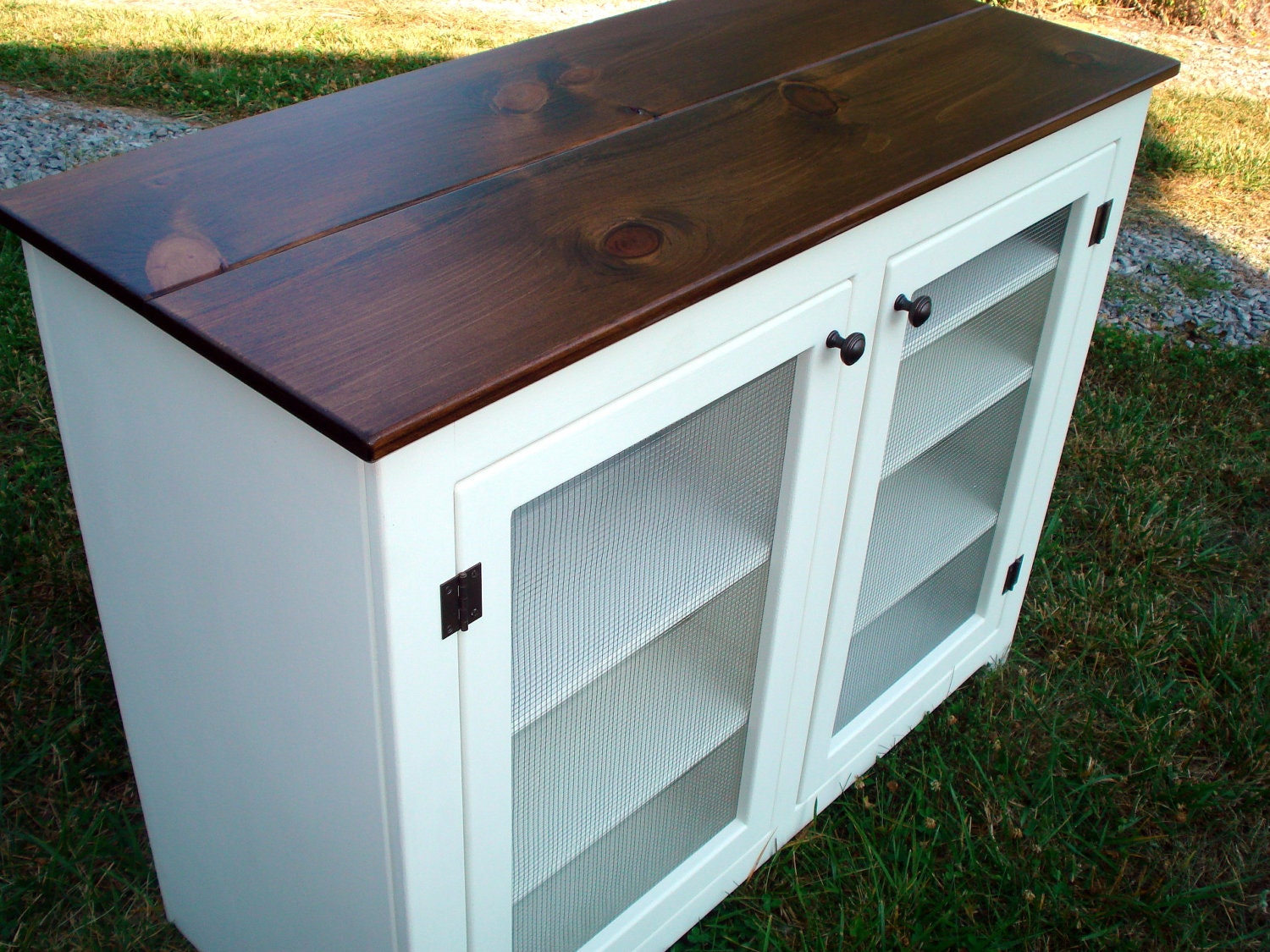 White Media Console Rustic Media Console Customized TV ...